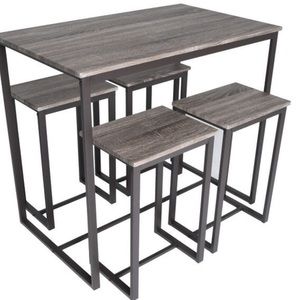 5 Piece Bistro Bar Set